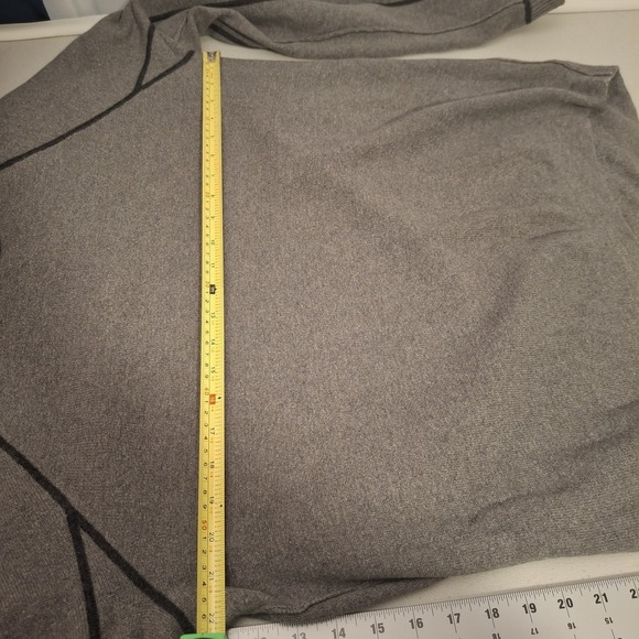 Eddie‎ Bauer XL Gray Wool Blend Heritage Crew Neck Classic Pullover Sweater - Picture 4 of 9